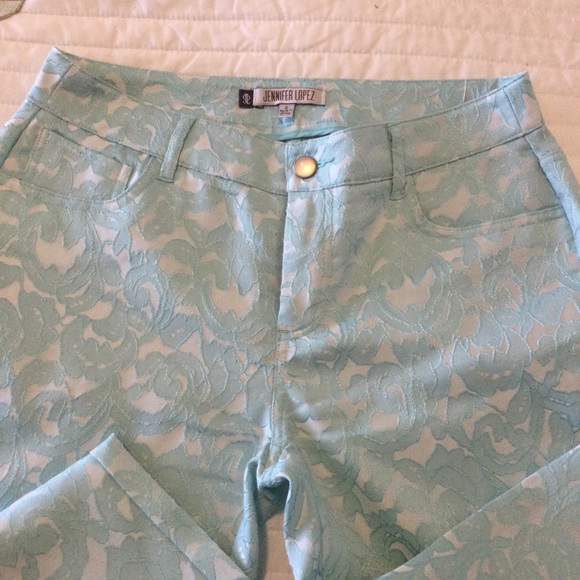 Aqua Jennifer Lopez pants size 2 - Picture 2 of 3
